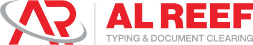 Al Reef Typing Logo